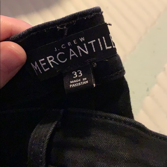 Jcrew mercantile black high waisted skinny jeans - Picture 1 of 2